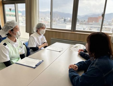 学生との懇談